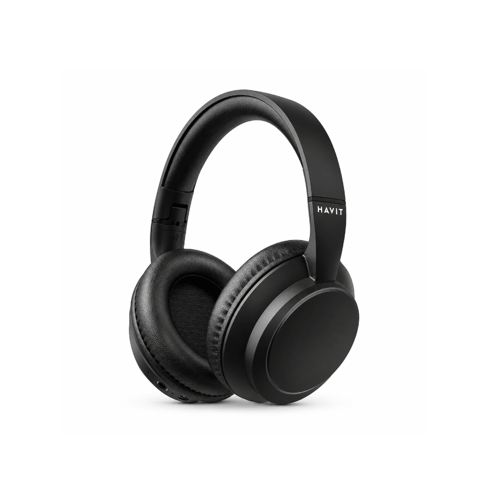 Havit Audio Series-Bluetooth Headphone Black [HV-H619BT BK] - Fastrak