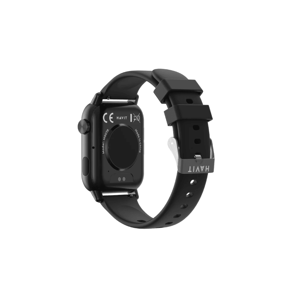 Havit 1.85'' Smart Life Series - Smart Watch Black [HV-M9078 BK] - Fastrak