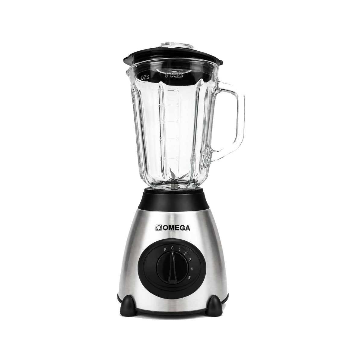 Omega 1.5L Stainless Steel Blender [OM - S14] - Fastrak