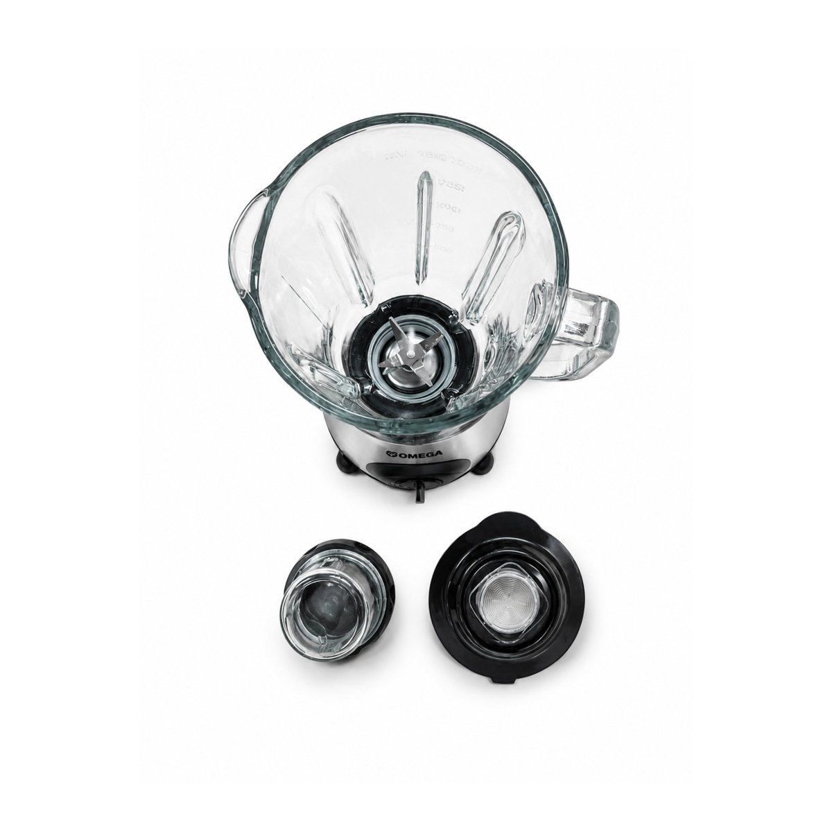 Omega 1.5L Stainless Steel Blender [OM - S14] - Fastrak