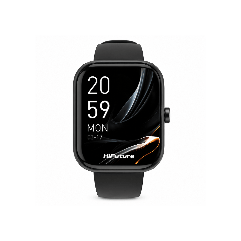 HiFuture LUME BK 1.85" Smart Watch Black - Fastrak