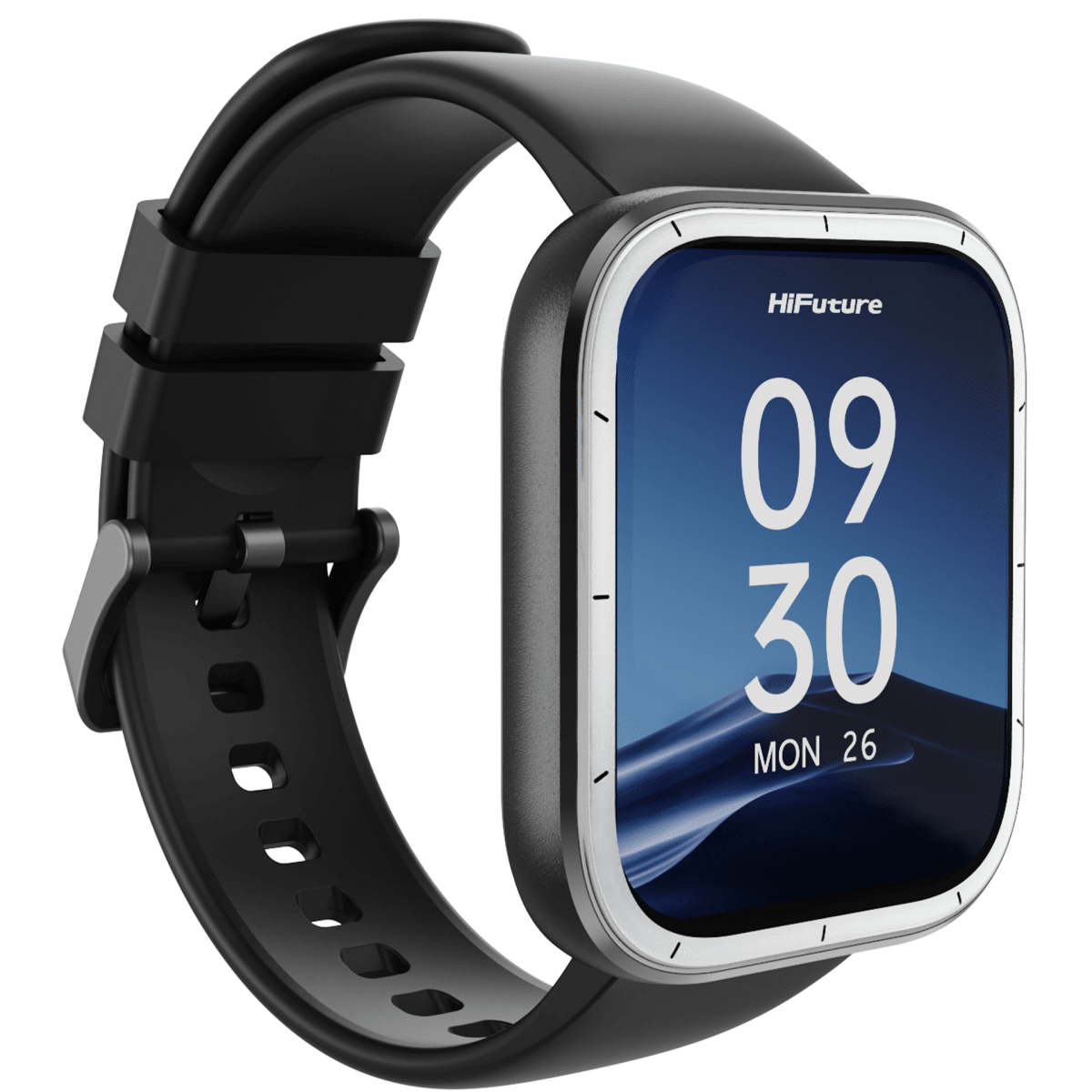 HiFuture ZONE3 BK 1.85" Smart Watch Black - Fastrak