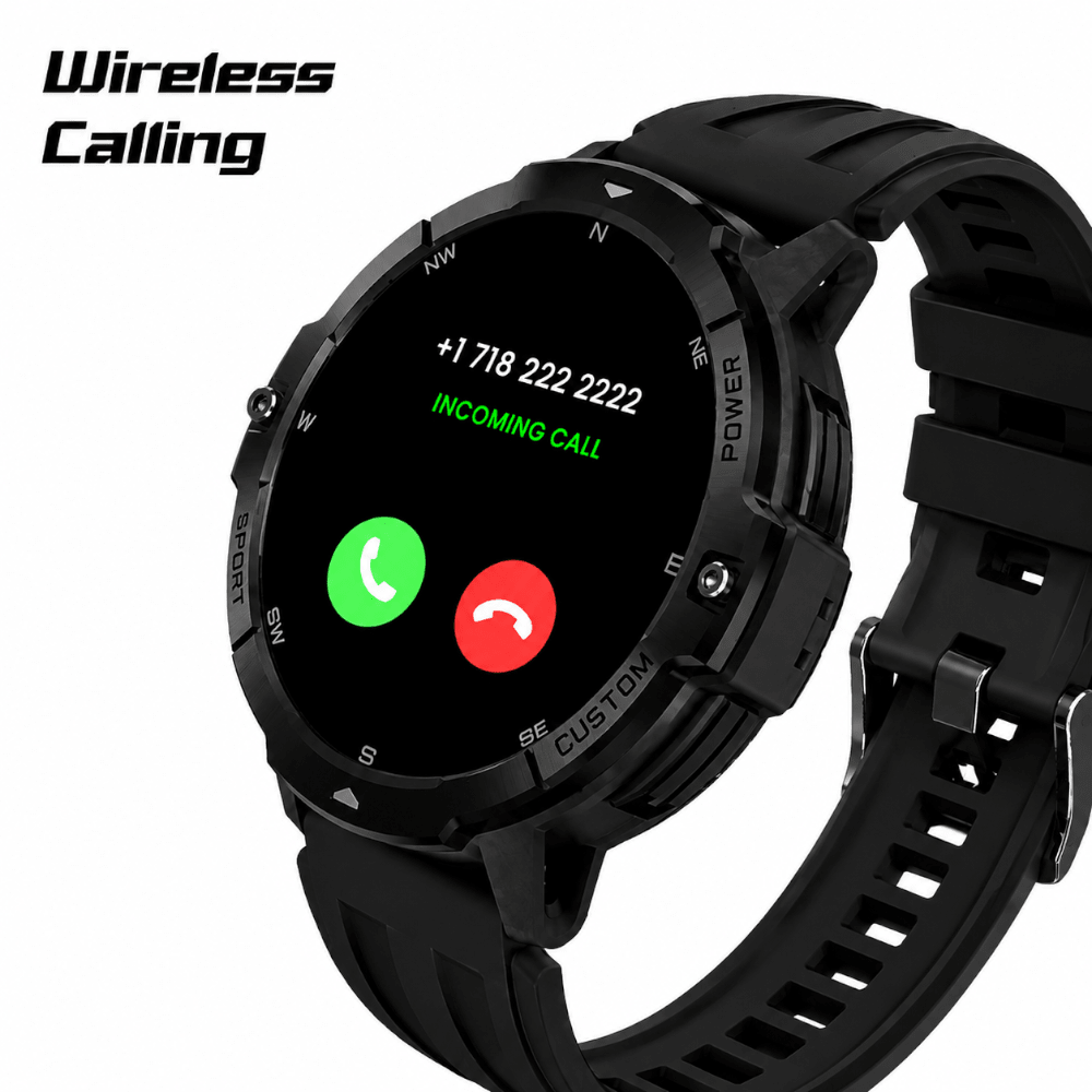 HiFuture VORTEX Smart Watch Black - Fastrak
