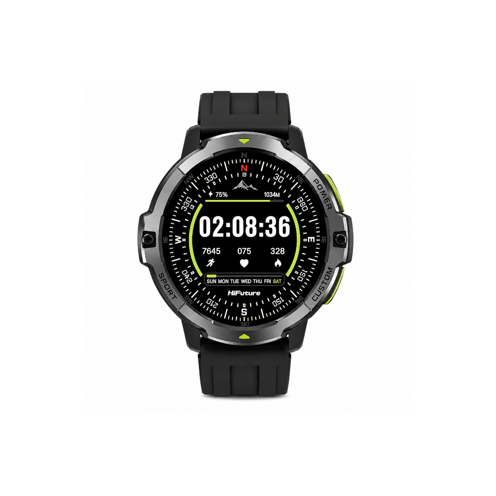HiFuture VORTEX Smart Watch Black - Fastrak
