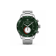 HiFuture GO PRO2 SG Stainless Steel Smart Watch Silver Green - Fastrak