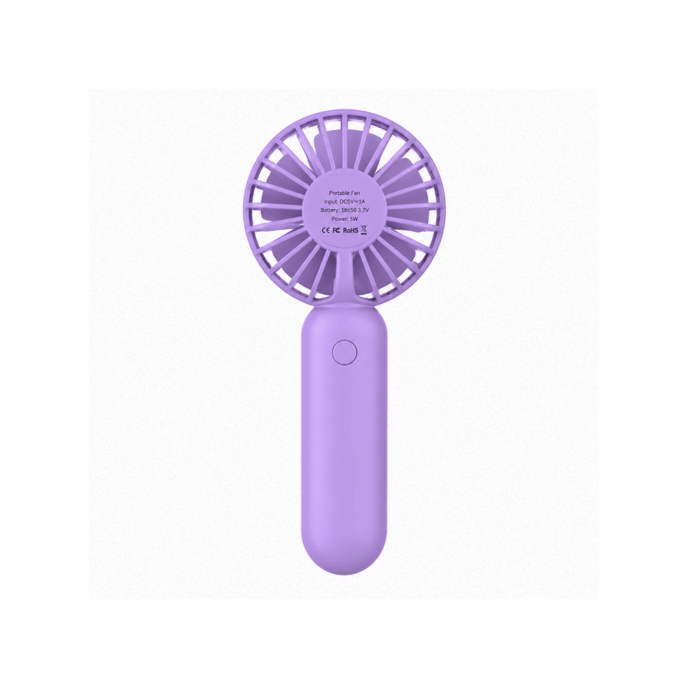 Elara Portable Handheld Fan Purple [Z07 PP] - Fastrak