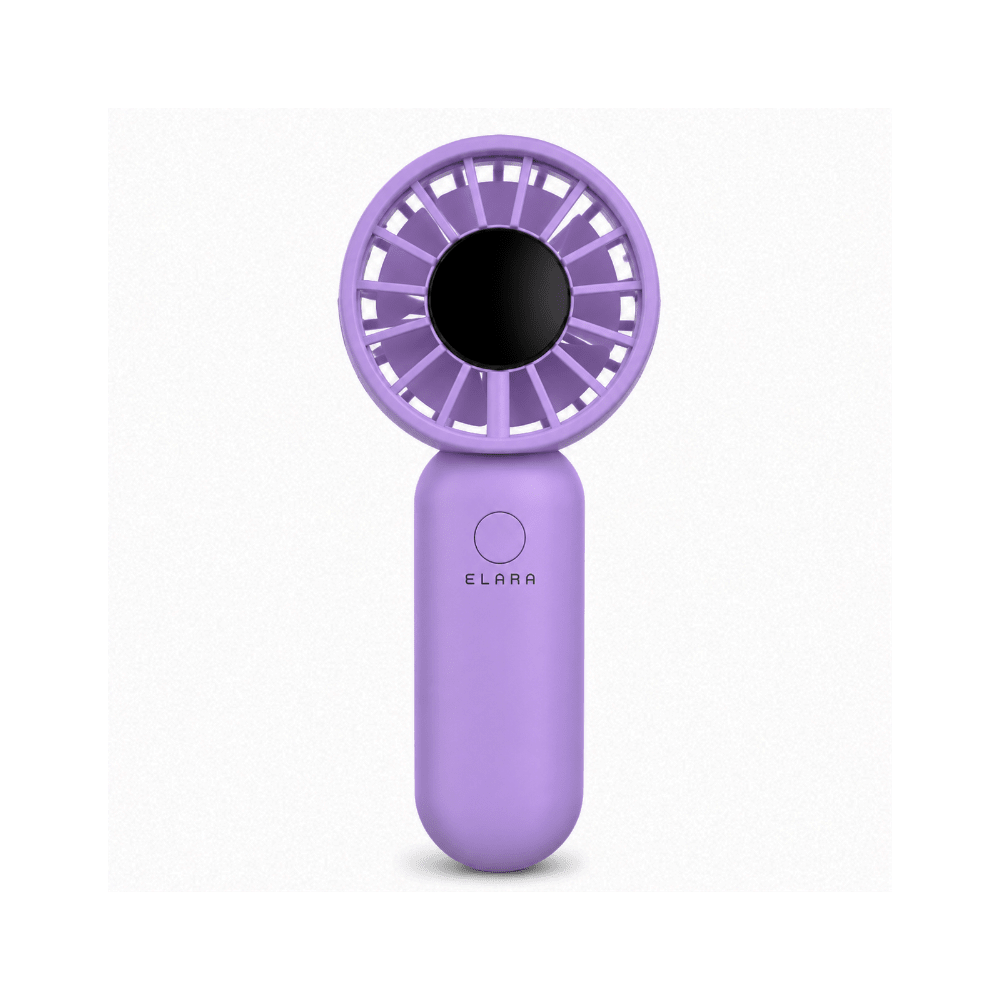 Elara Portable Handheld Fan Purple [Z07 PP] - Fastrak