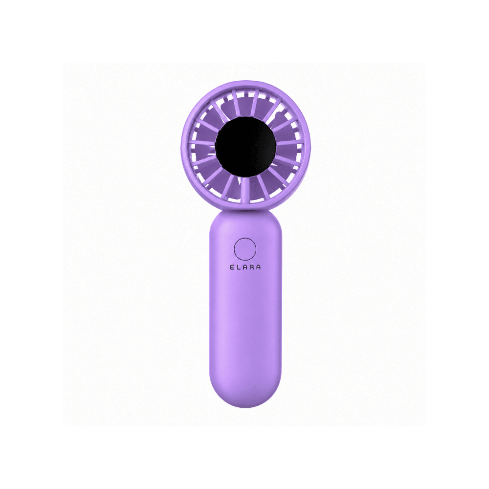Elara Portable Handheld Fan Purple [Z07 PP] - Fastrak