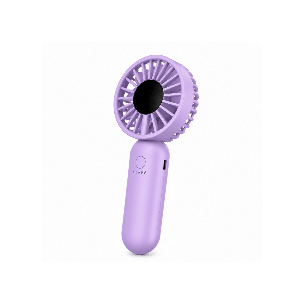 Elara Portable Handheld Fan Purple [Z07 PP] - Fastrak
