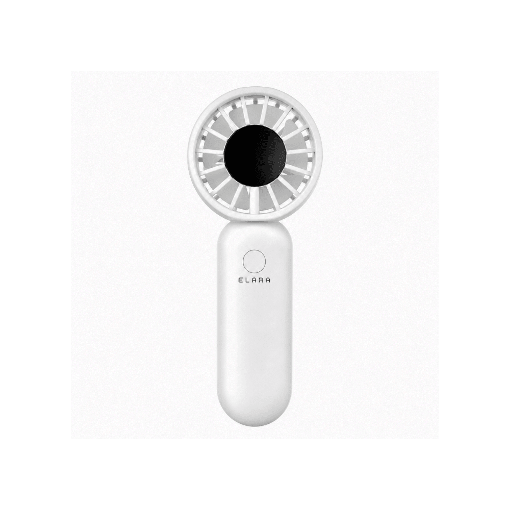 Elara Portable Handheld Fan White [ZO8 WH] - Fastrak
