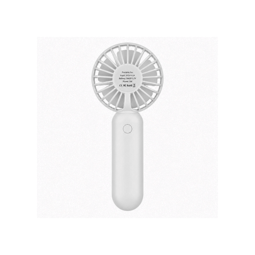 Elara Portable Handheld Fan White [ZO8 WH] - Fastrak