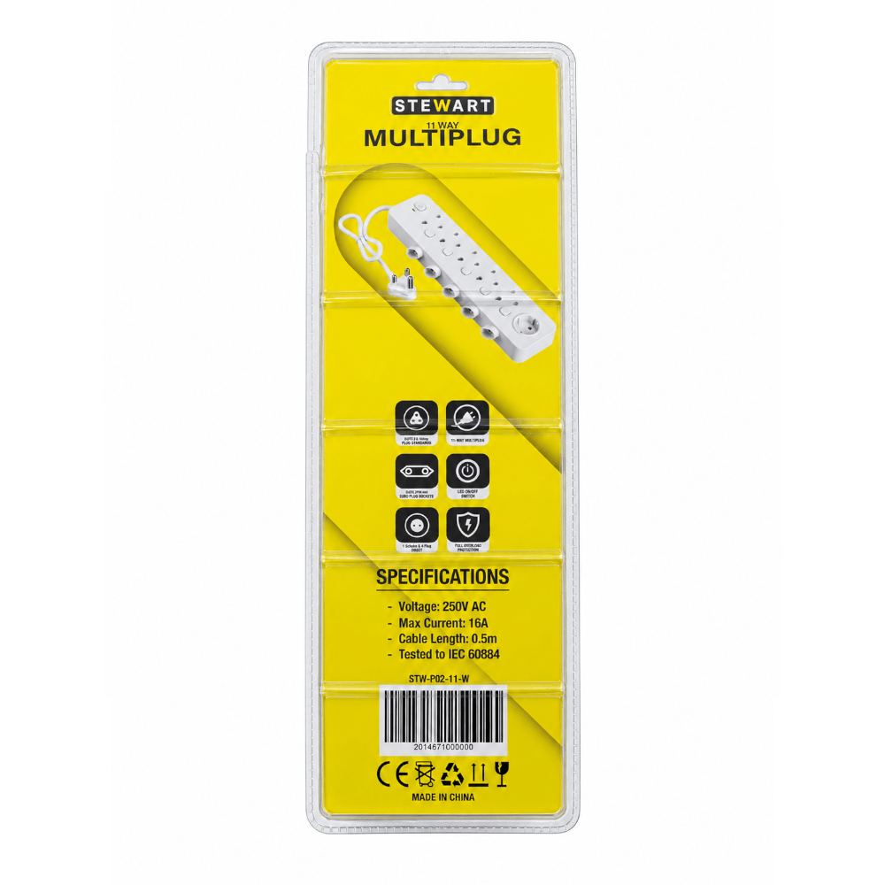 Stewart 11 Way Multiplug Sockets [STW-TT-F02-11K] - Fastrak