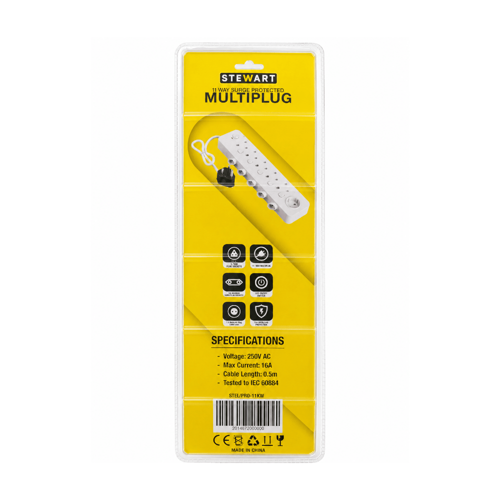 Stewart 11 Way Multiplug Sockets [STW-TT-F02-11S] - Fastrak
