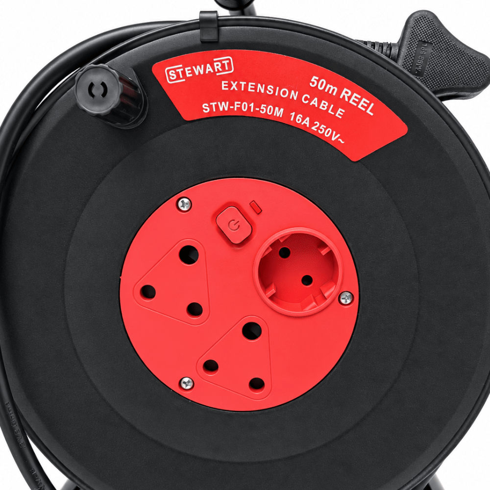 Stewart Electrical Extension Reel 50M [STW-TT-F05-50M] - Fastrak