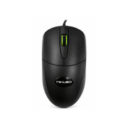Mikuso Wired Mouse Green [MOS-384U GN] - Fastrak