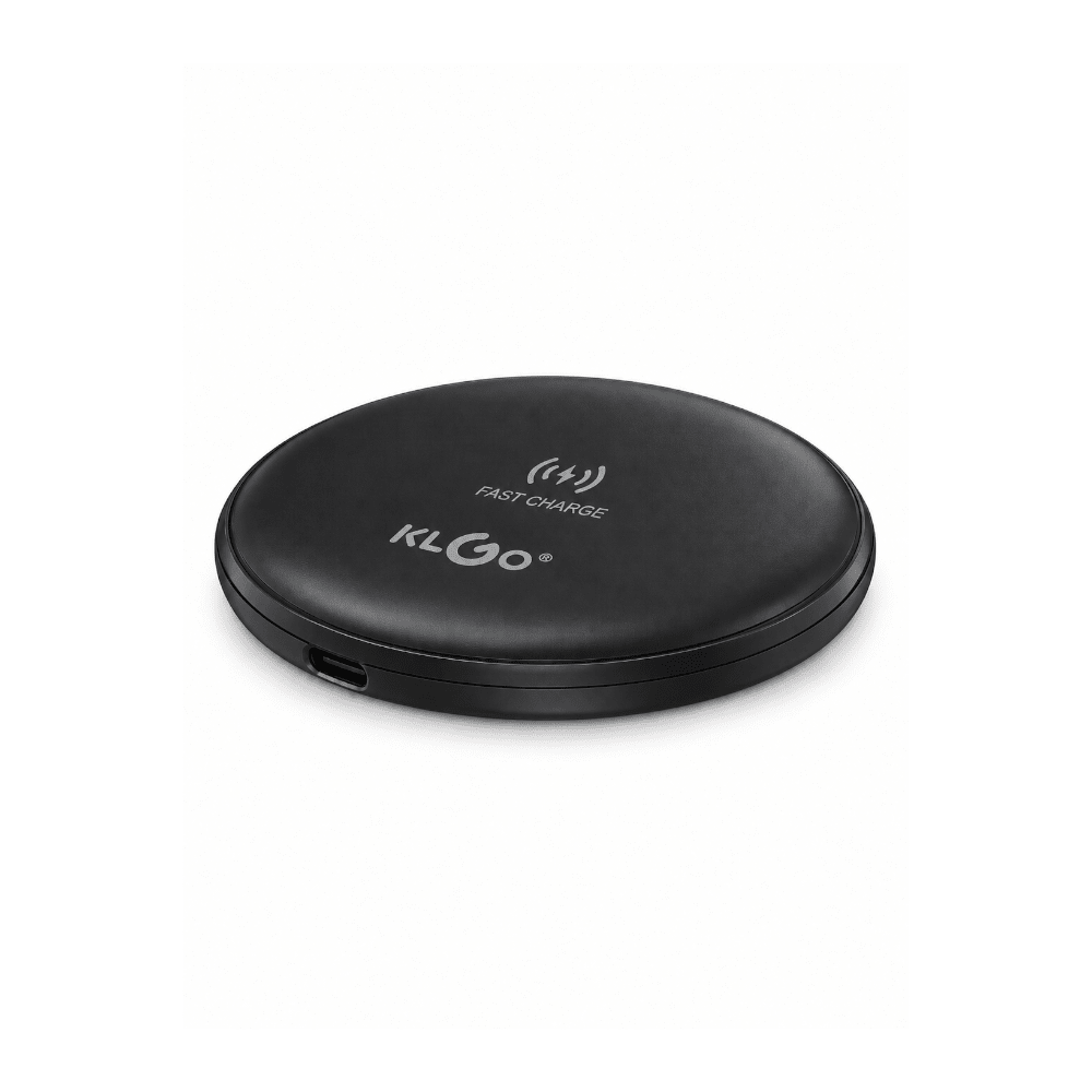 KLGO Fast Wireless Charger With Type-C Interface White/Grey [W2 BK/WH] - Fastrak