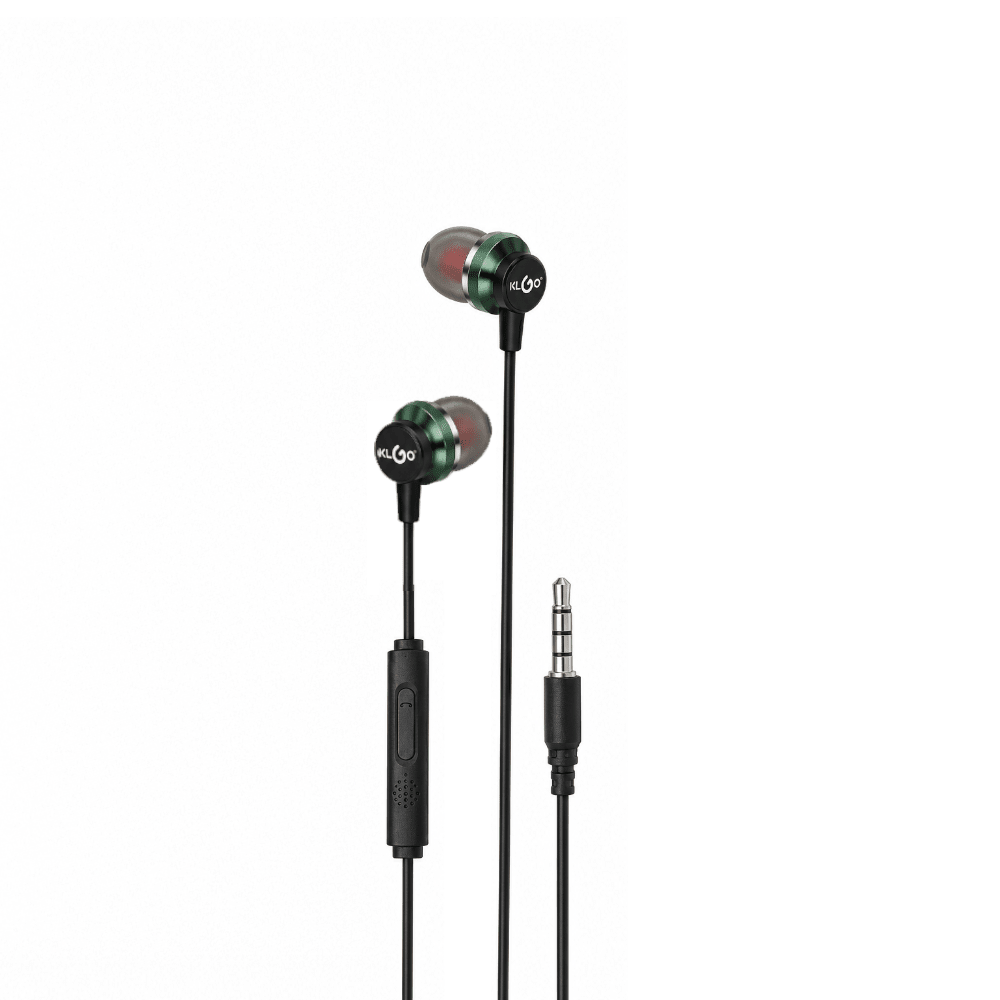 KLGO KS-24 Wired Earbuds Black - Fastrak