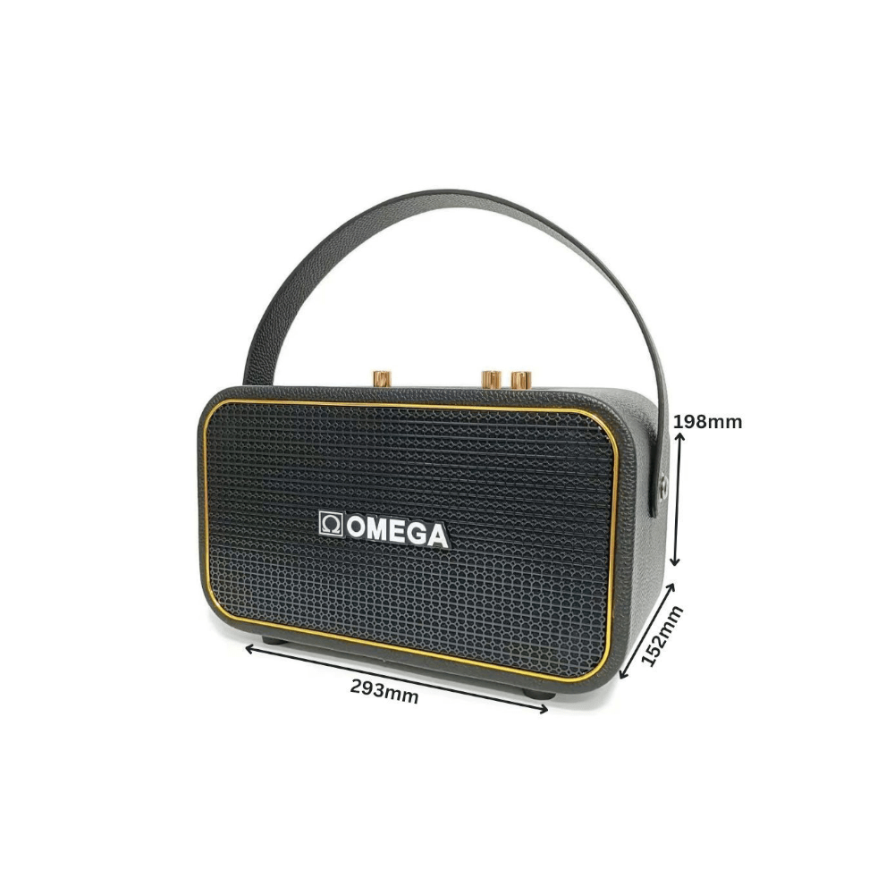 Omega Rewind Series Portable Bluetooth Speaker [DVD-5132] - Fastrak