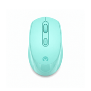 Mikuso 2.4G Wireless + Bluetooth 5.2 dual mode Mouse Blue [MOS-W117 BL] - Fastrak