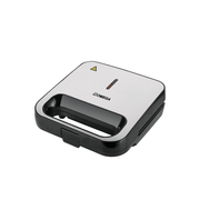 Omega 2-Slice Triangle Plate Sandwich Maker 750W White [OM-S27 WH] - Fastrak