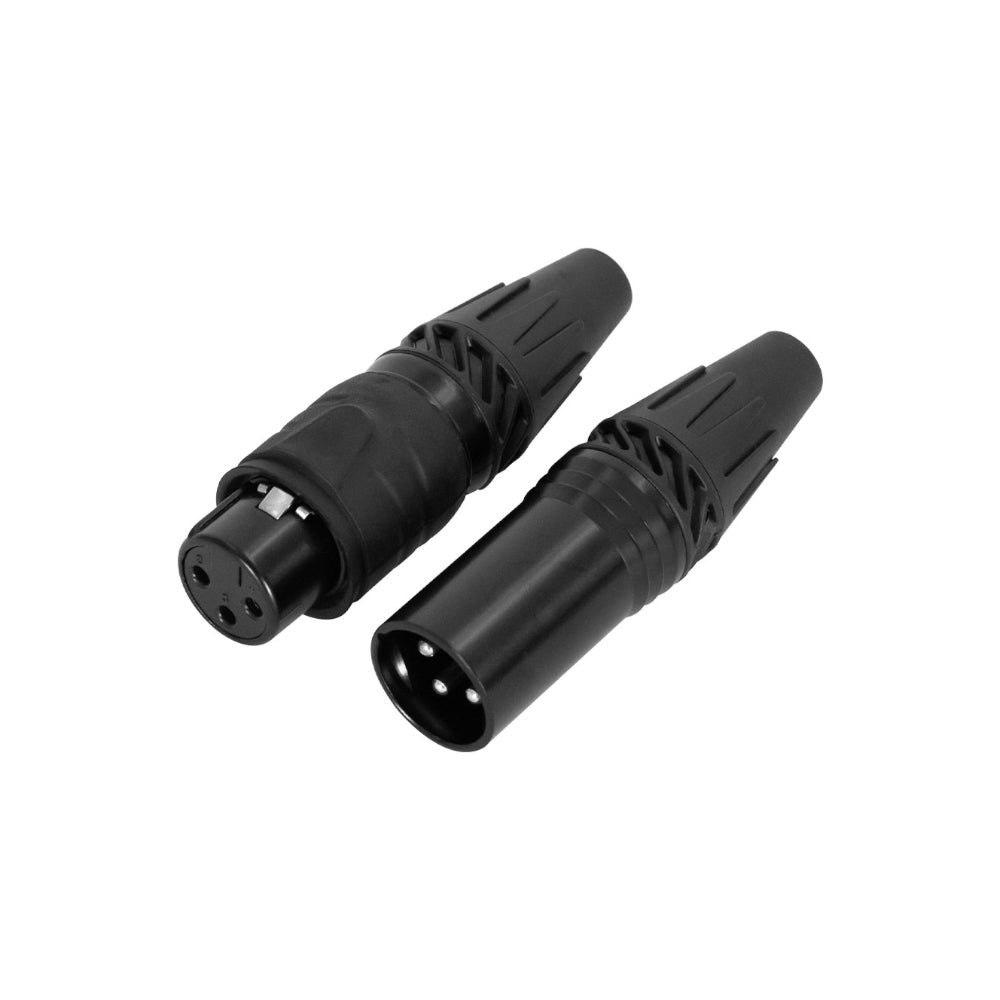 Hybrid-CONN-X(M)-X(F)-WP 1 XLR Male/ 1 XLR Female Inline Connectors Waterproof - Fastrak