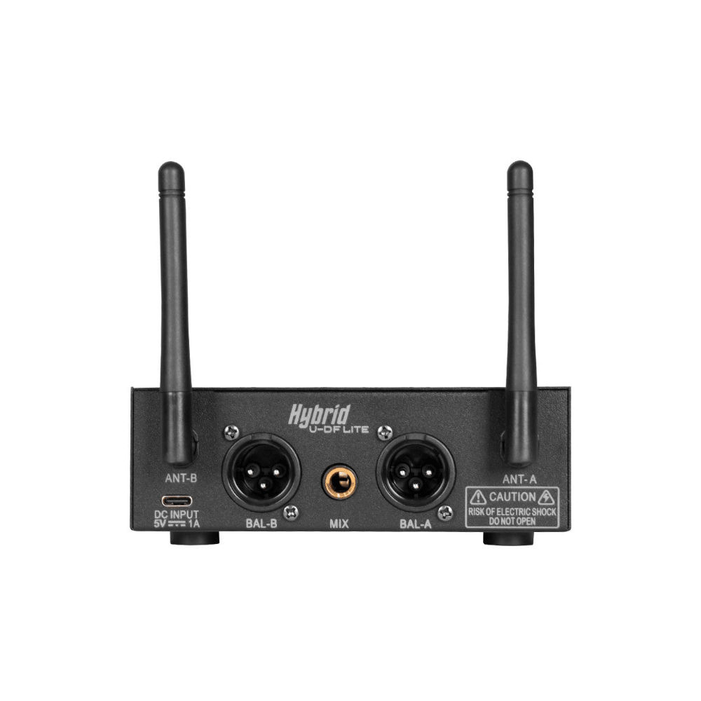 Hybrid-U-DF LITE Comapct UHF Dual Handheld Microphone - Fastrak