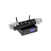 Hybrid-U-DF LITE Comapct UHF Dual Handheld Microphone - Fastrak