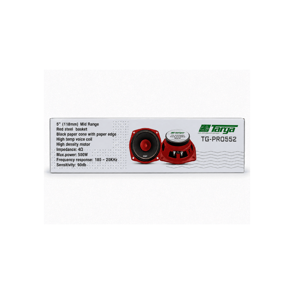 Targa 5" Mid Range Speaker [TG-PRO552] - Fastrak