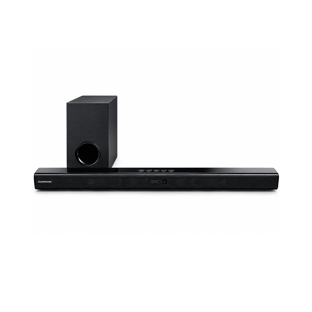 Supersonic 120W 2.1-Channel Soundbar with Wired Subwoofer [SAV-101C] - Fastrak