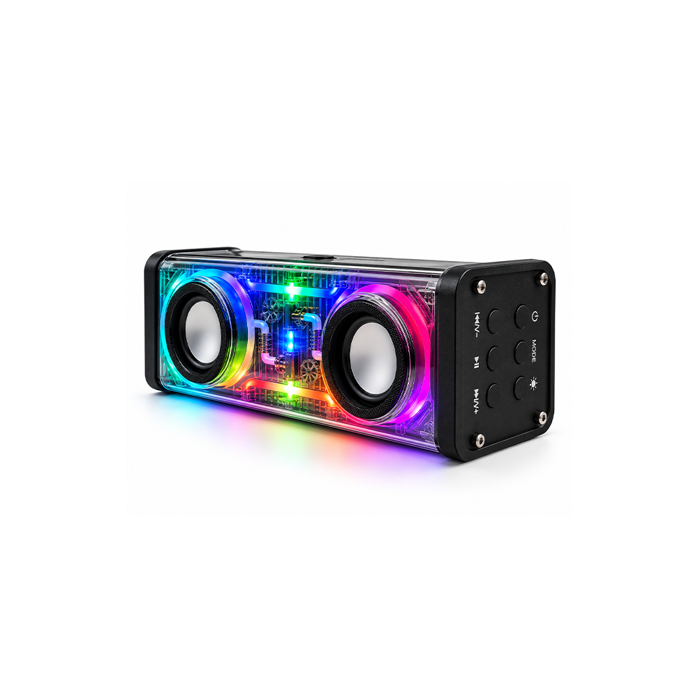 OMEGA 10W RGB Bluetooth Multimedia Speaker [X-AR1] - Fastrak