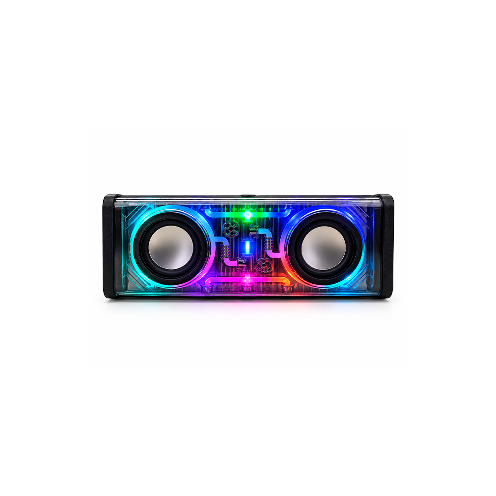 OMEGA 10W RGB Bluetooth Multimedia Speaker [X-AR1] - Fastrak