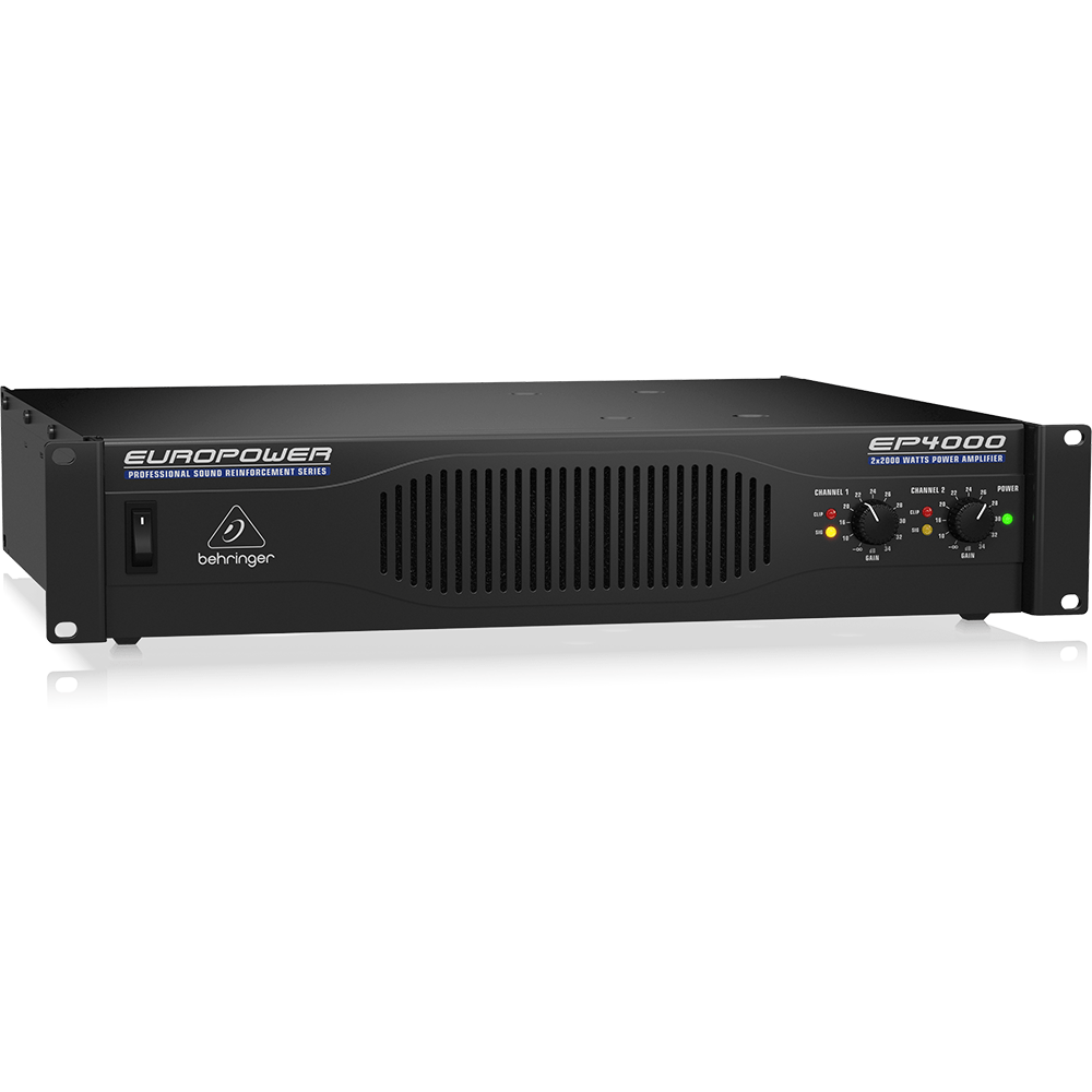 Behringer 4000W 2 - Channel Speaker Amplifier EP4000 - Fastrak