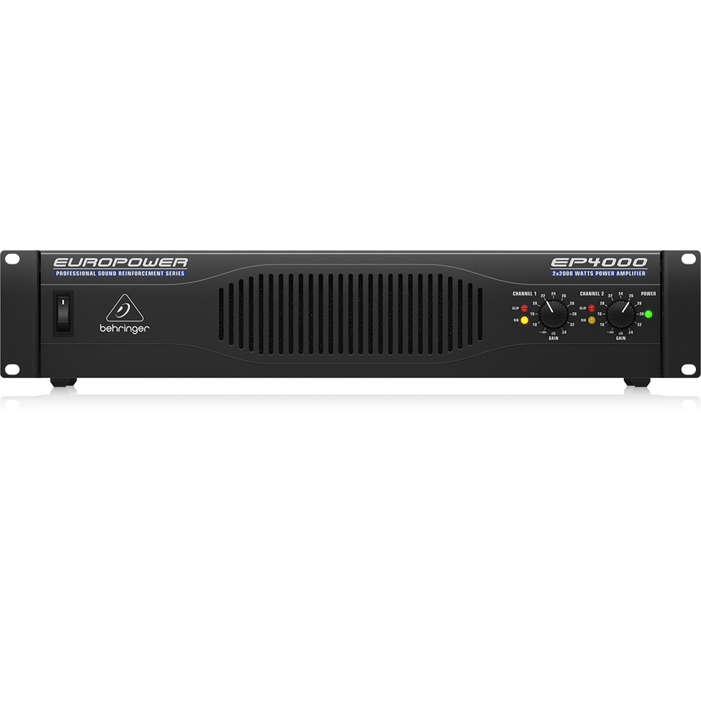 Behringer 4000W 2 - Channel Speaker Amplifier EP4000 - Fastrak