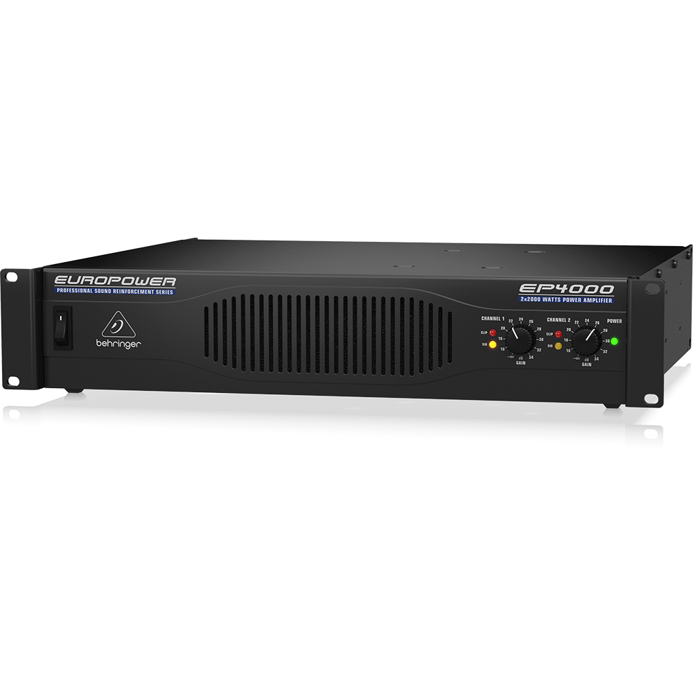 Behringer 4000W 2 - Channel Speaker Amplifier EP4000 - Fastrak