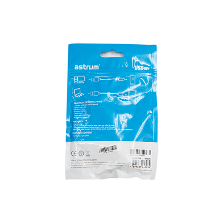 Astrum UD115 Micro USB to USB 1.5M Mobile Cable - Fastrak