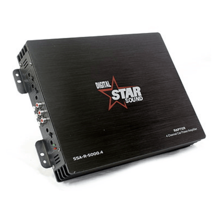 Starsound 5000W 4 Channel Car Amplifier [SSA - R - 5000.4] - Fastrak