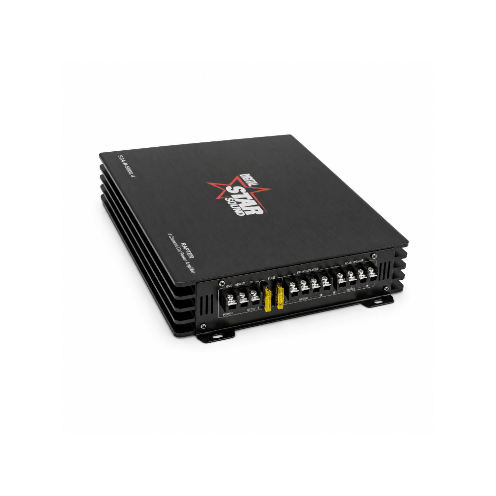 Starsound 5000W 4 Channel Car Amplifier [SSA-R-5000.4] - Fastrak