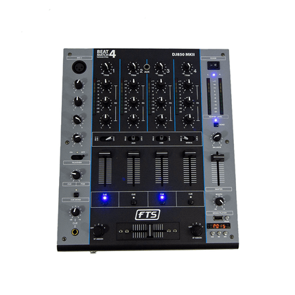 FTS Beat Match 4 - CH DJ Mixer [FTS - DJ850 MKII] - Fastrak