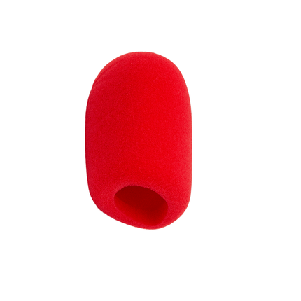 FTS D - 01 - R Microphone Windshield (Red) - Fastrak