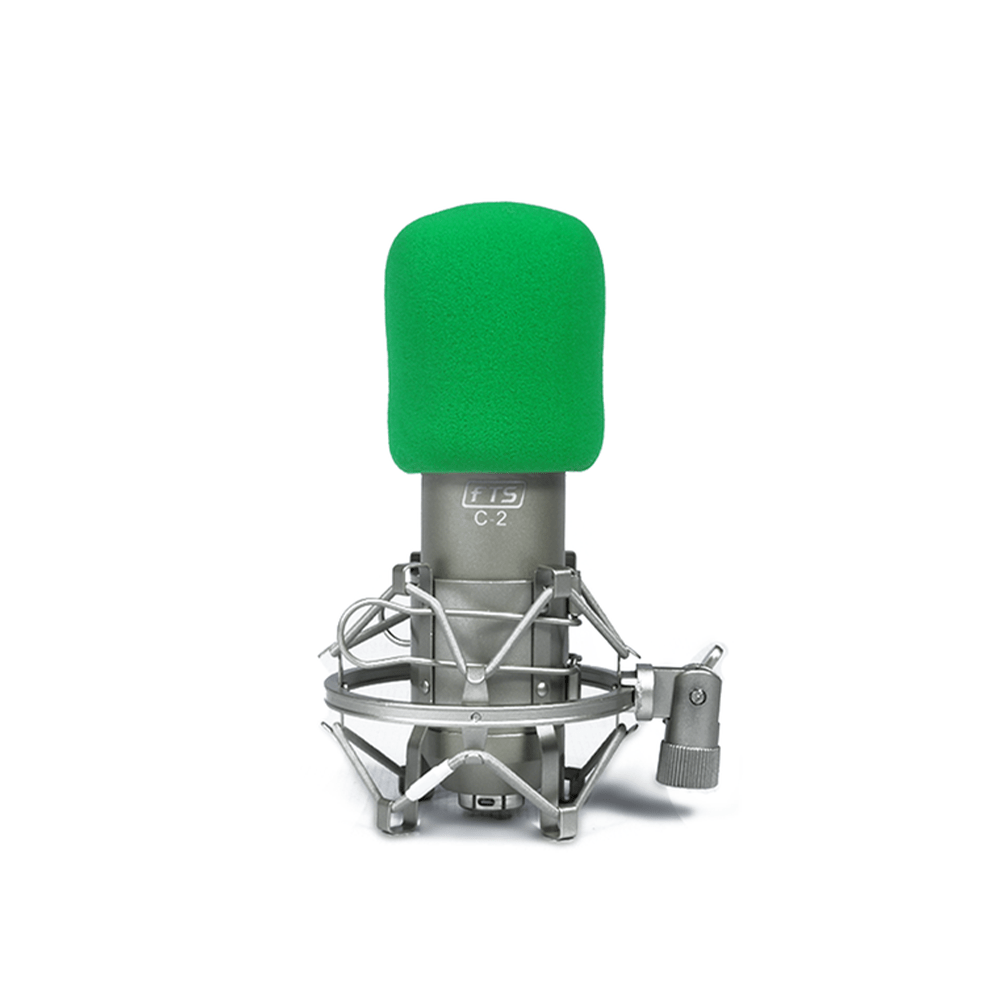 FTS D - 01 - G Microphone Windshield (Green) - Fastrak