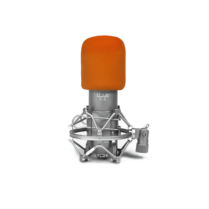 FTS D - 01 - O Microphone Windshield (Orange) - Fastrak