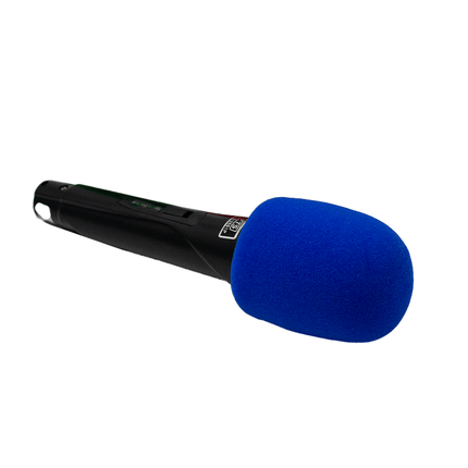 FTS D - 01 - BL Microphone Windshield (Blue) - Fastrak