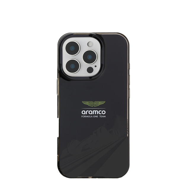 ASTON MARTIN-Aramco F1-Magsafe IPhone 16 Pro Max Black Case