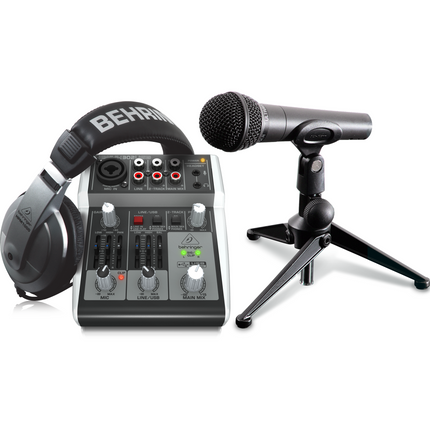 OPEN BOX - Behringer Podcastudio 2 USB Podcastudio Bundle.