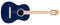 Cordoba Protege C1 Matiz Classical Guitar in Classic Blue with Color-Matching Recycled Ny