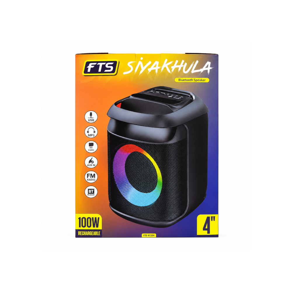 FTS Siyakhula 4'' Portable Speaker [FTS-BT254]