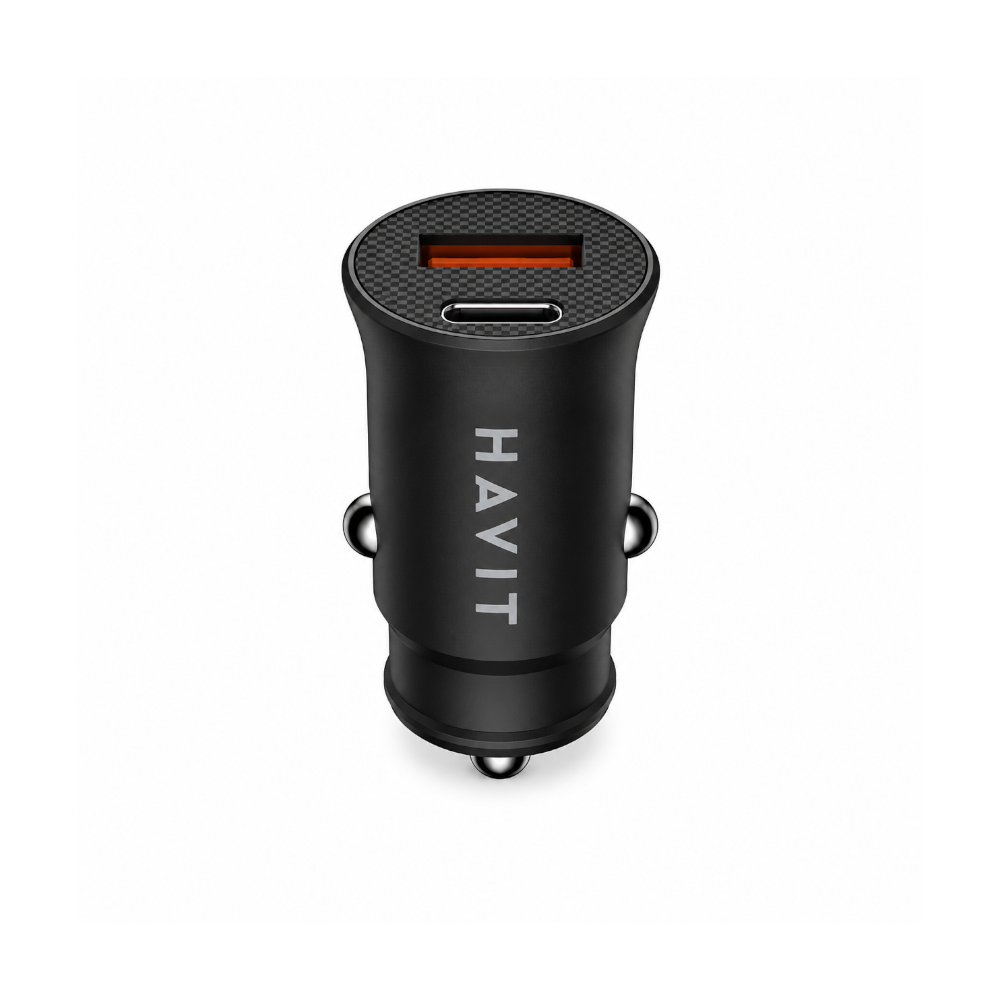 Havit Mobile Series-Car Charger Black [HV-CC2022 BK]
