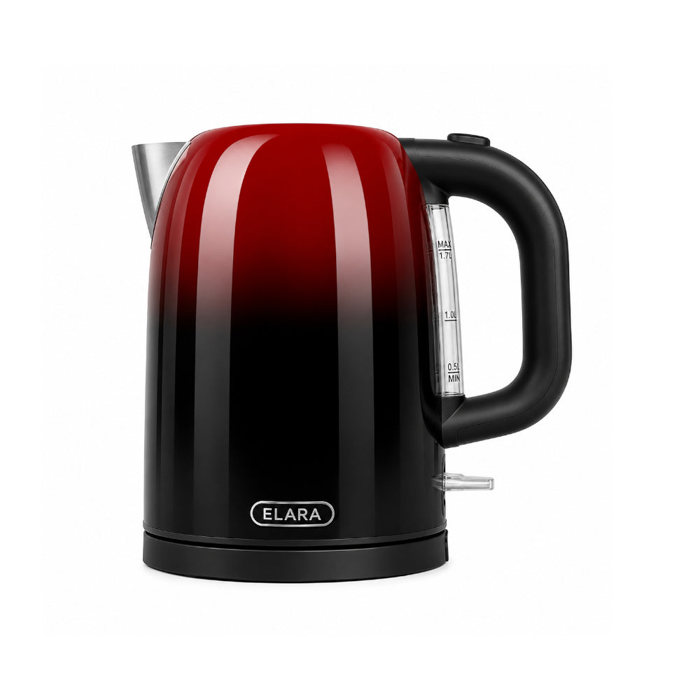 Elara 1.7L Stainless Steel, Cordless Kettle Ombre Gradient Red [KE82118A OGR]