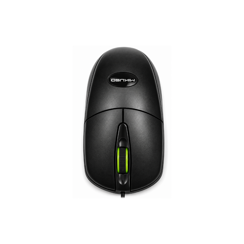 Mikuso Wired Mouse Green [MOS-384U GN]