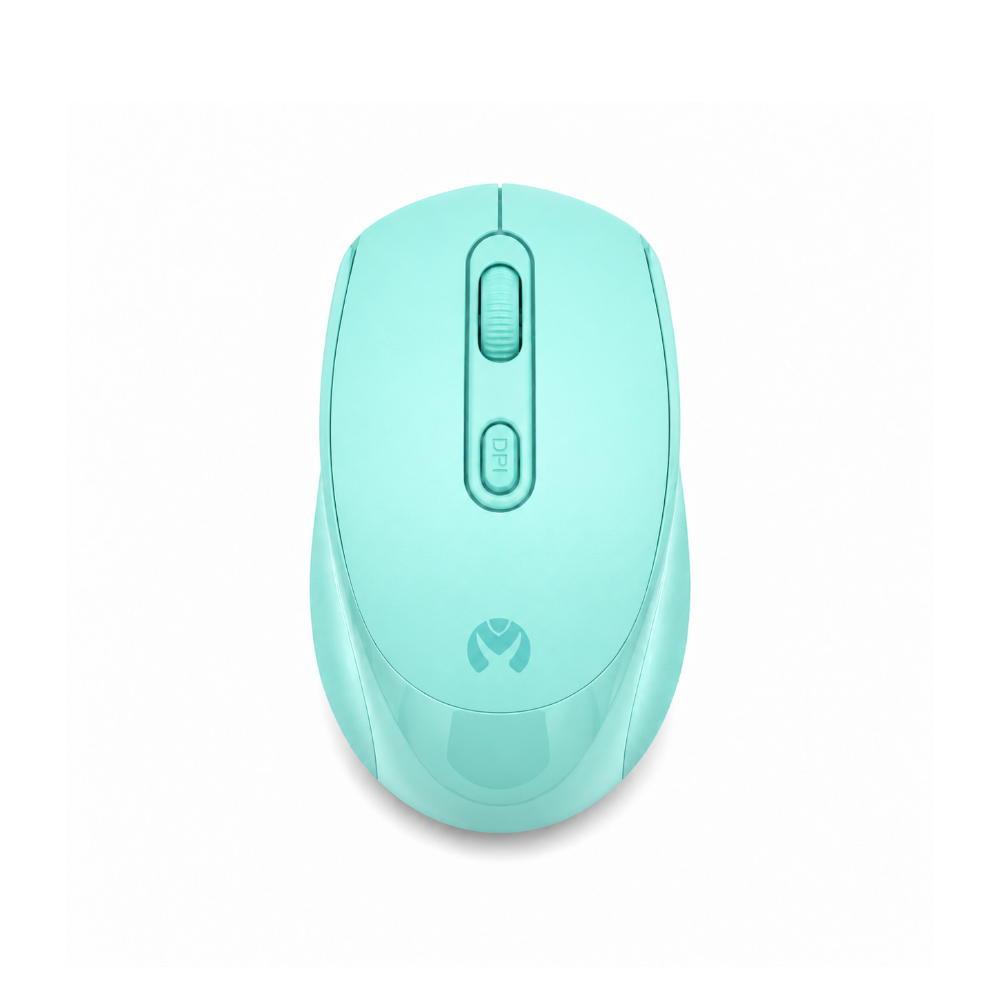 Mikuso 2.4G Wireless + Bluetooth 5.2 dual mode Mouse Blue [MOS-W117 BL]